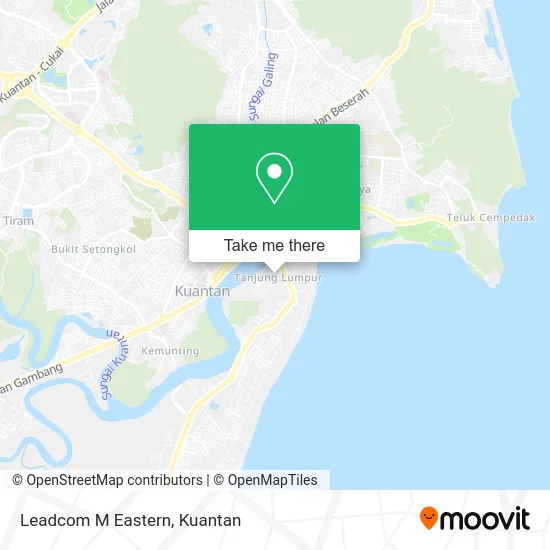 Leadcom M Eastern map