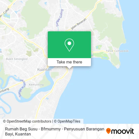 Rumah Beg Susu - Bfmummy - Penyusuan Barangan Bayi map