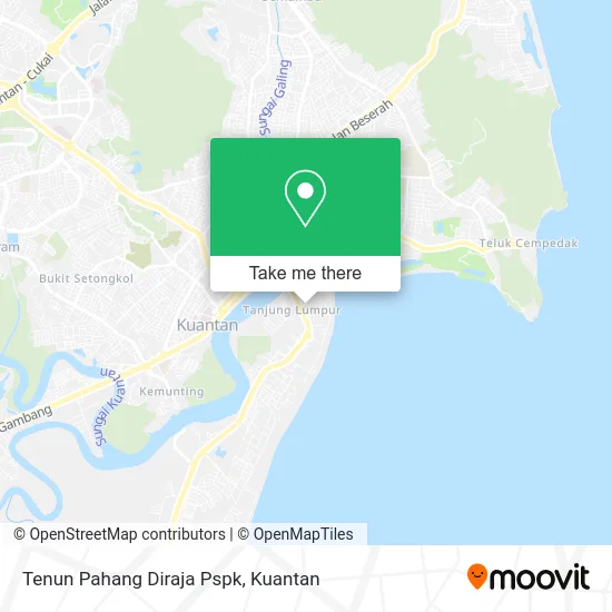 Tenun Pahang Diraja Pspk map