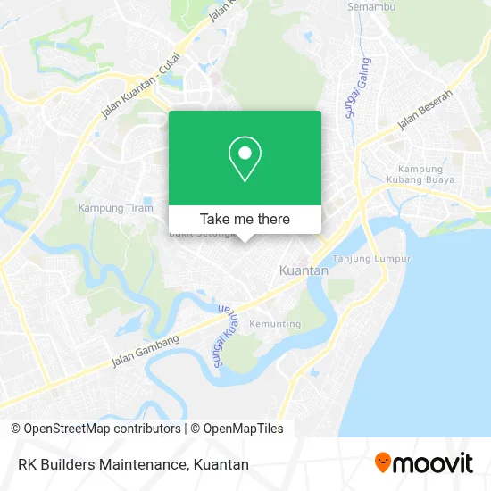 RK Builders Maintenance map