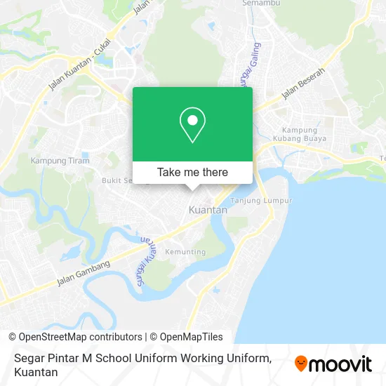 Segar Pintar M School Uniform Working Uniform map