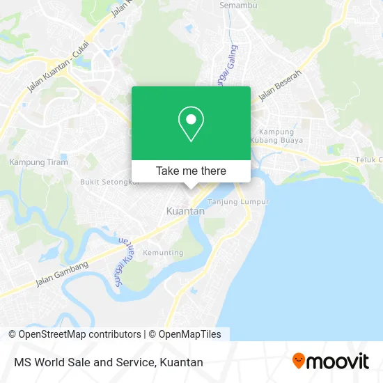 MS World Sale and Service map