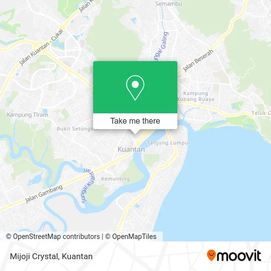 Mijoji Crystal map