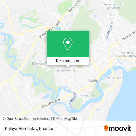 Raisya Homestay map