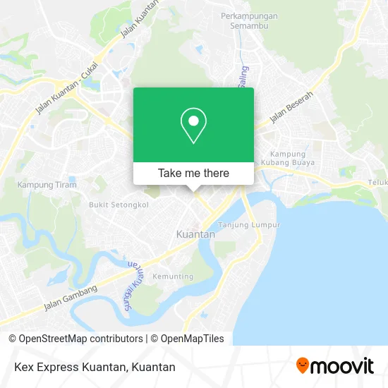 Kex Express Kuantan map