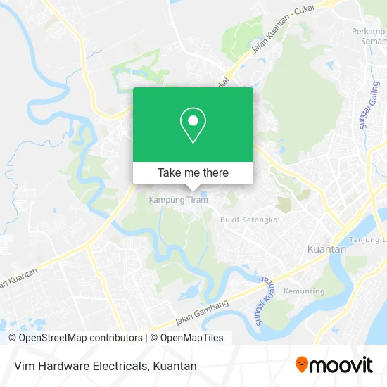 Vim Hardware Electricals map