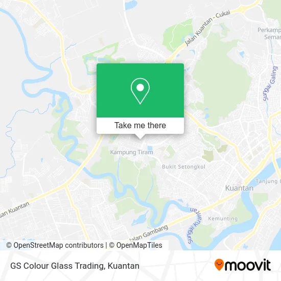 GS Colour Glass Trading map