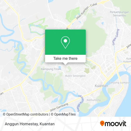 Anggun Homestay map