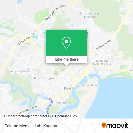 Teleme Medical Lab map