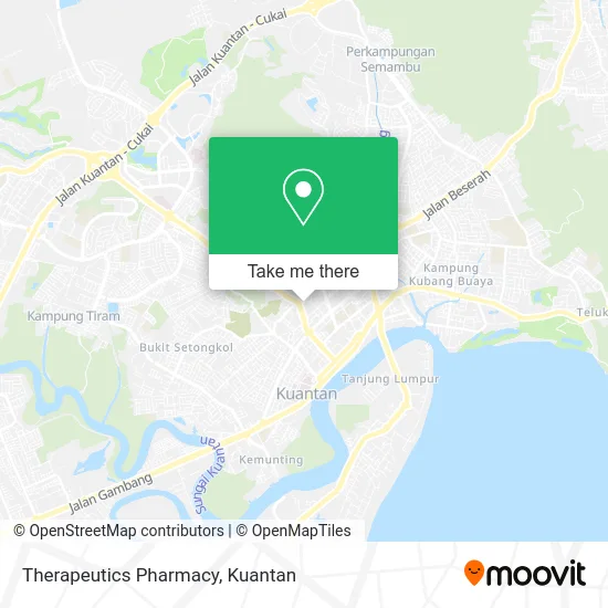 Therapeutics Pharmacy map
