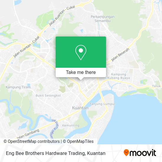 Eng Bee Brothers Hardware Trading map