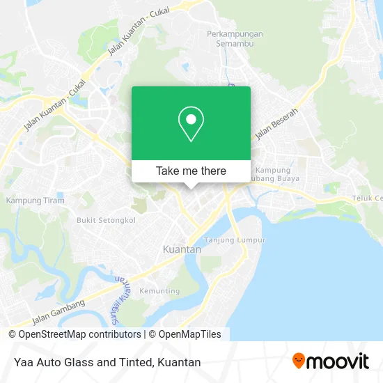 Yaa Auto Glass and Tinted map