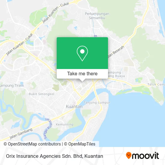 Orix Insurance Agencies Sdn. Bhd map