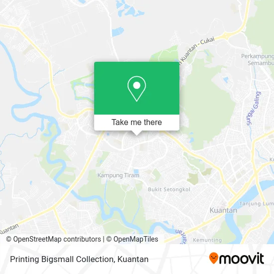 Printing Bigsmall Collection map