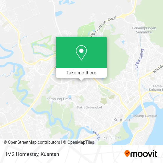 IM2 Homestay map