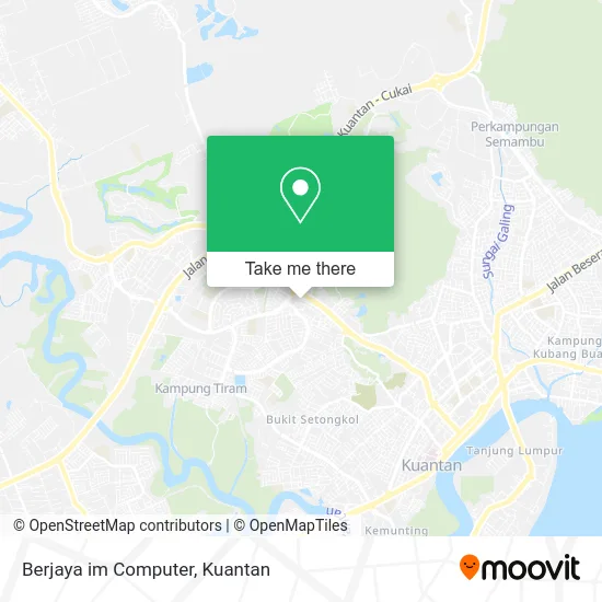 Berjaya im Computer map