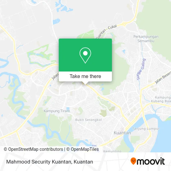 Mahmood Security Kuantan map