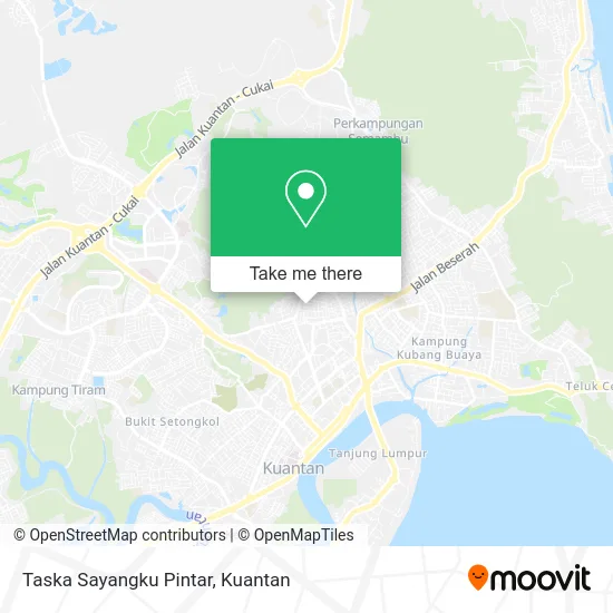 Taska Sayangku Pintar map