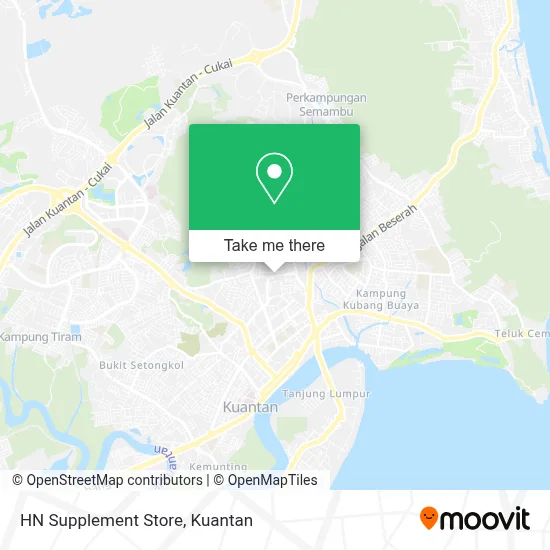 HN Supplement Store map