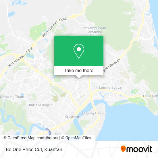 Be One Price Cut map