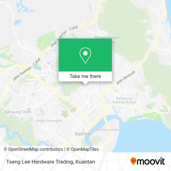 Tseng Lee Hardware Trading map