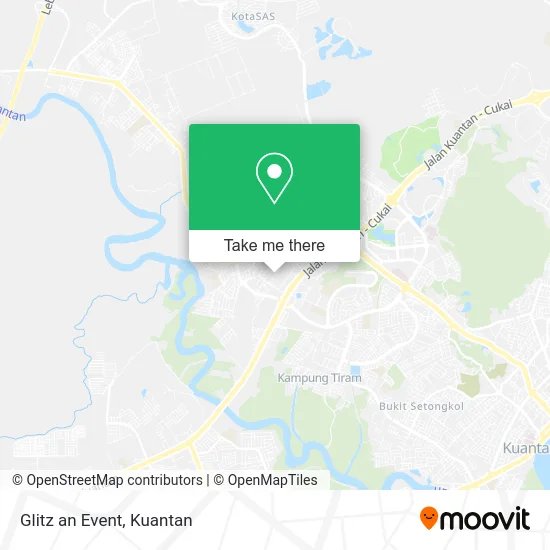Glitz an Event map