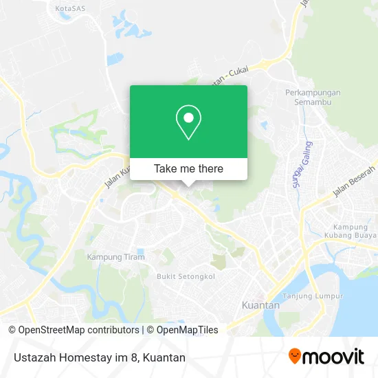 Ustazah Homestay im 8 map