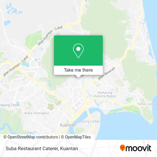 Suba Restaurant Caterer map