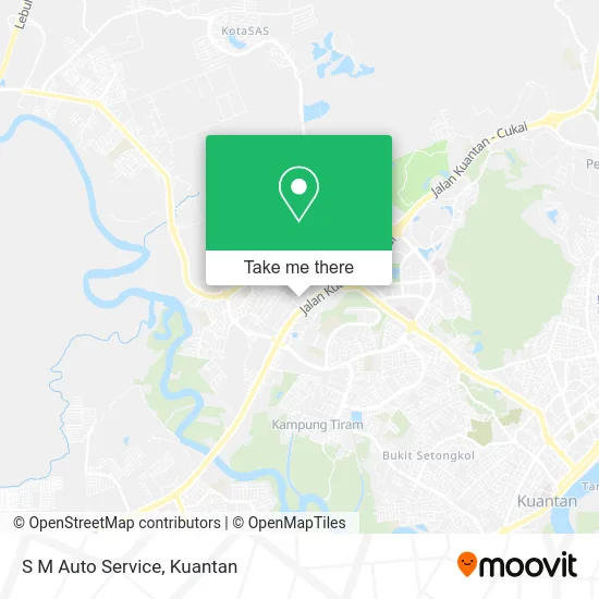S M Auto Service map