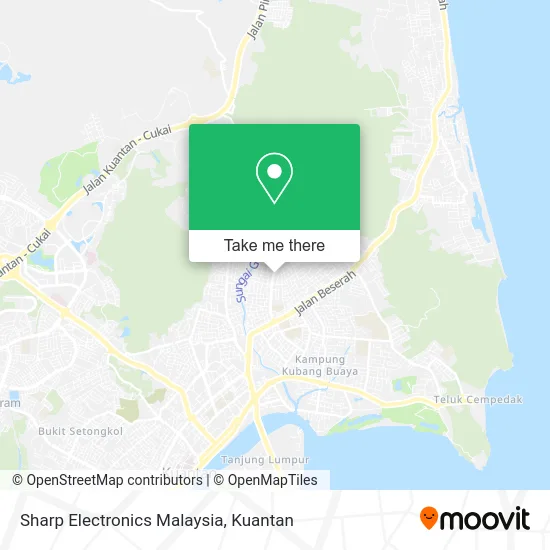 Sharp Electronics Malaysia map