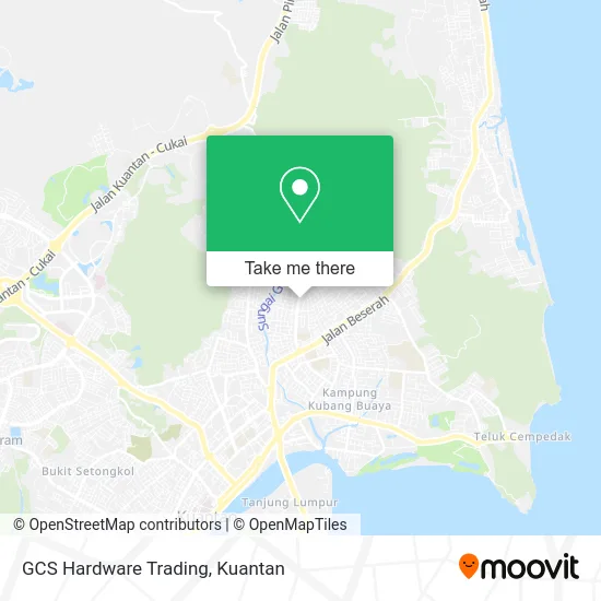 GCS Hardware Trading map