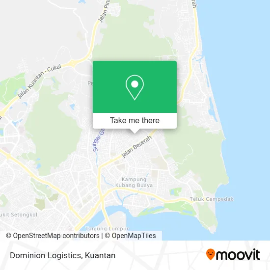 Dominion Logistics map