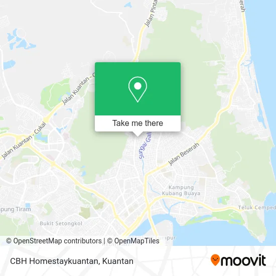 CBH Homestaykuantan map