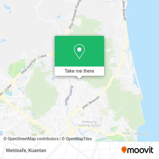 Weldsafe map