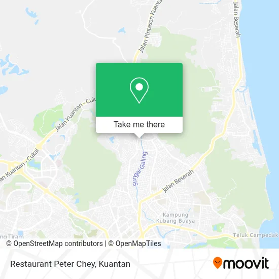 Restaurant Peter Chey map