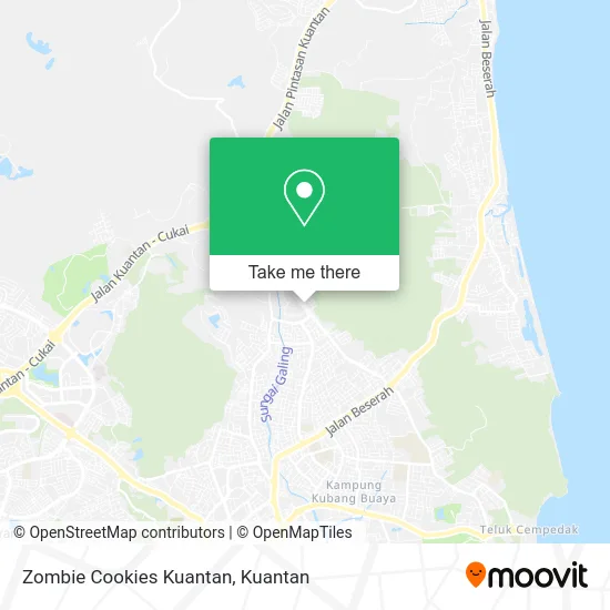 Zombie Cookies Kuantan map