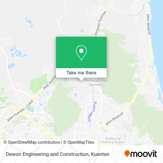 Dewon Engineering and Construction map