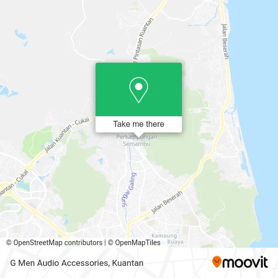 G Men Audio Accessories map