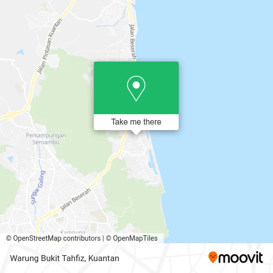 Warung Bukit Tahfiz map