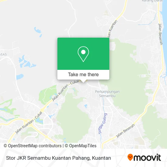 Stor JKR Semambu Kuantan Pahang map