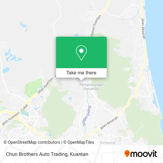 Chun Brothers Auto Trading map