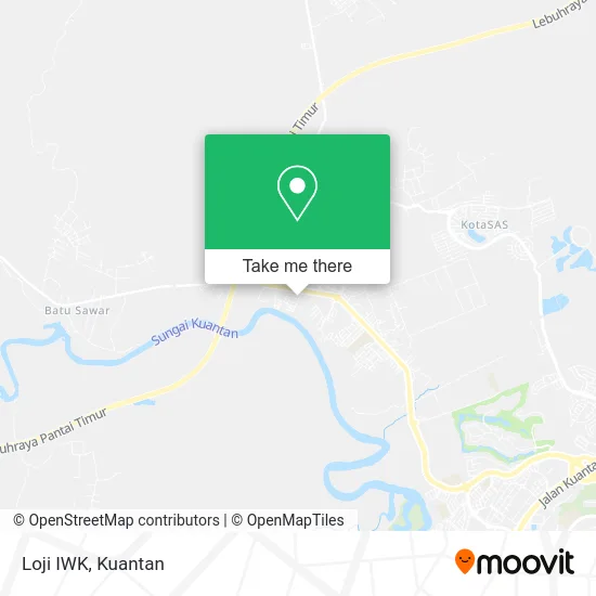 Loji IWK map