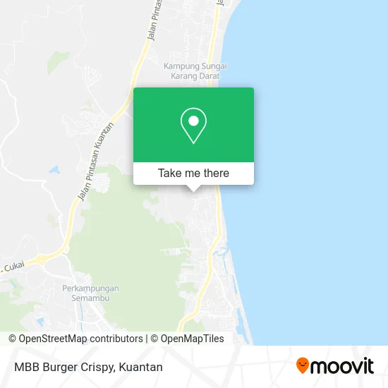 MBB Burger Crispy map