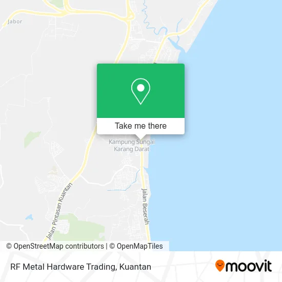 RF Metal Hardware Trading map