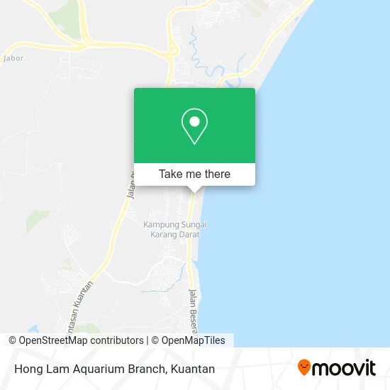 Hong Lam Aquarium Branch map