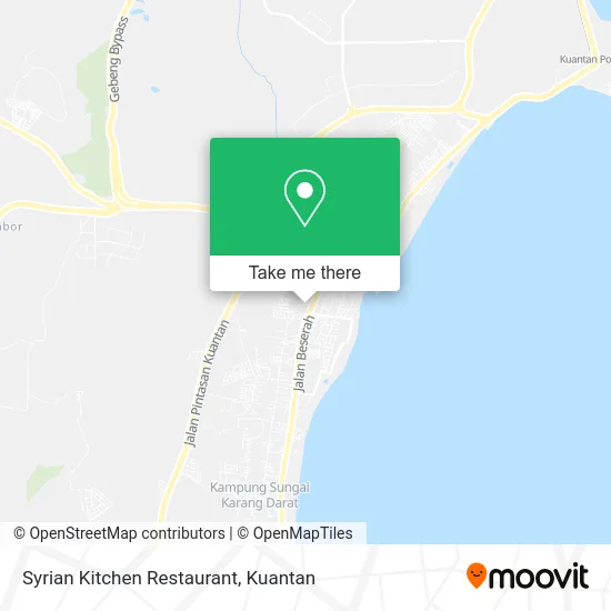 Syrian Kitchen Restaurant map