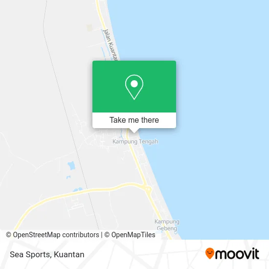 Sea Sports map