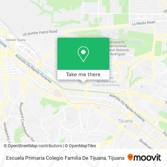 Escuela Primaria Colegio Familia De Tijuana map
