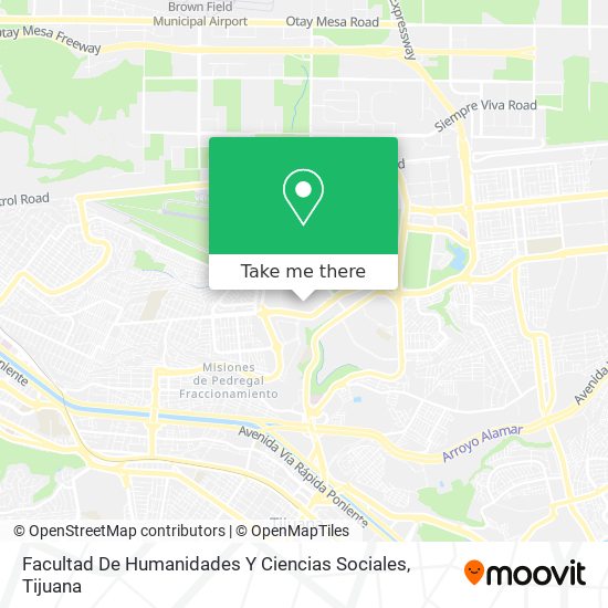 Facultad De Humanidades Y Ciencias Sociales map