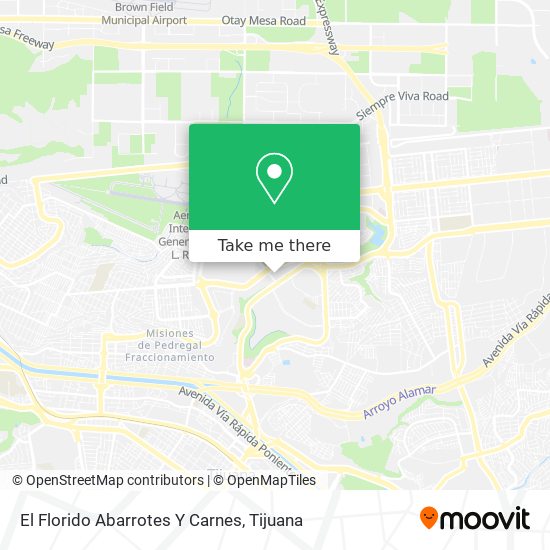 El Florido Abarrotes Y Carnes map